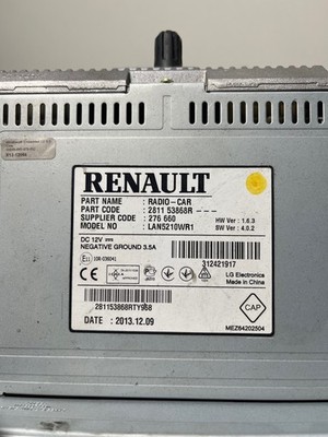 RADIO Origineel Renault Clio IV Estate/Grandtour (7R) 281153868R