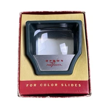 Argus PreViewer for Color Slides Vintage 1960's Original Rare