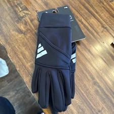 Adidas Warm COLD.RDY Running Comfort Gloves Black  Adult Mens Touch Screen