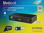 TIVÙSAT SATELLITE HD DECODER WITHOUT STRONG CARD, SRT7807 NEW