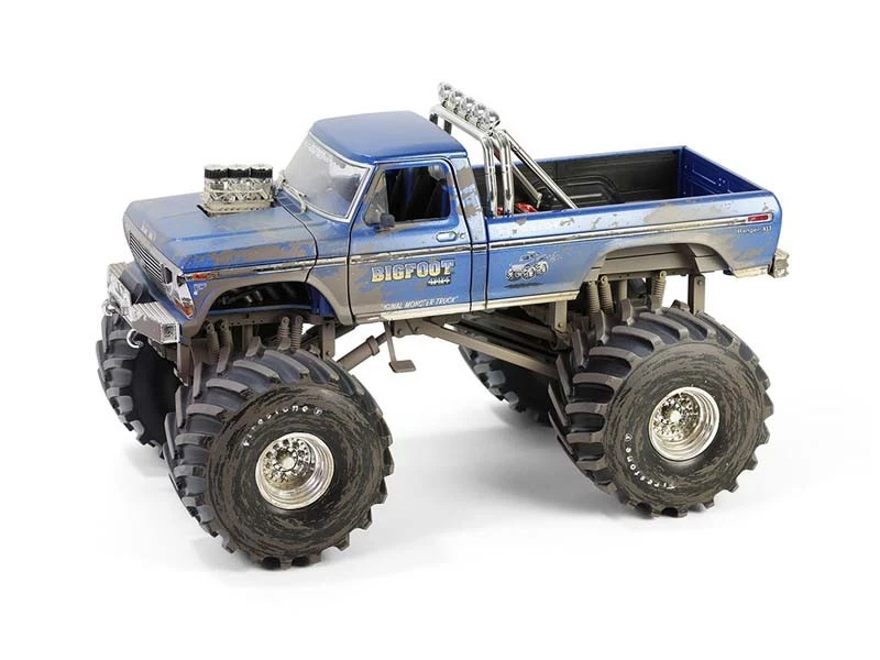 GREENLIGHT, FORD F-250 Monster Truck versione sporca #1- 1974 - BIGFOOT, 1/18... - Immagine 2 di 4