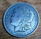 1921 morgan silver dollar circulated