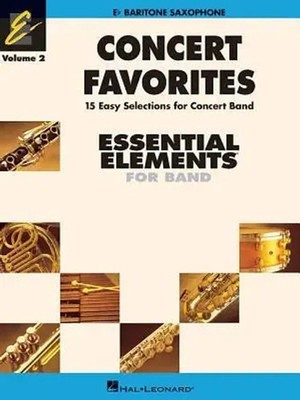 Concert Favorites Vol. 2 - Baritone Sax | Taschenbuch | Englisch (2005)