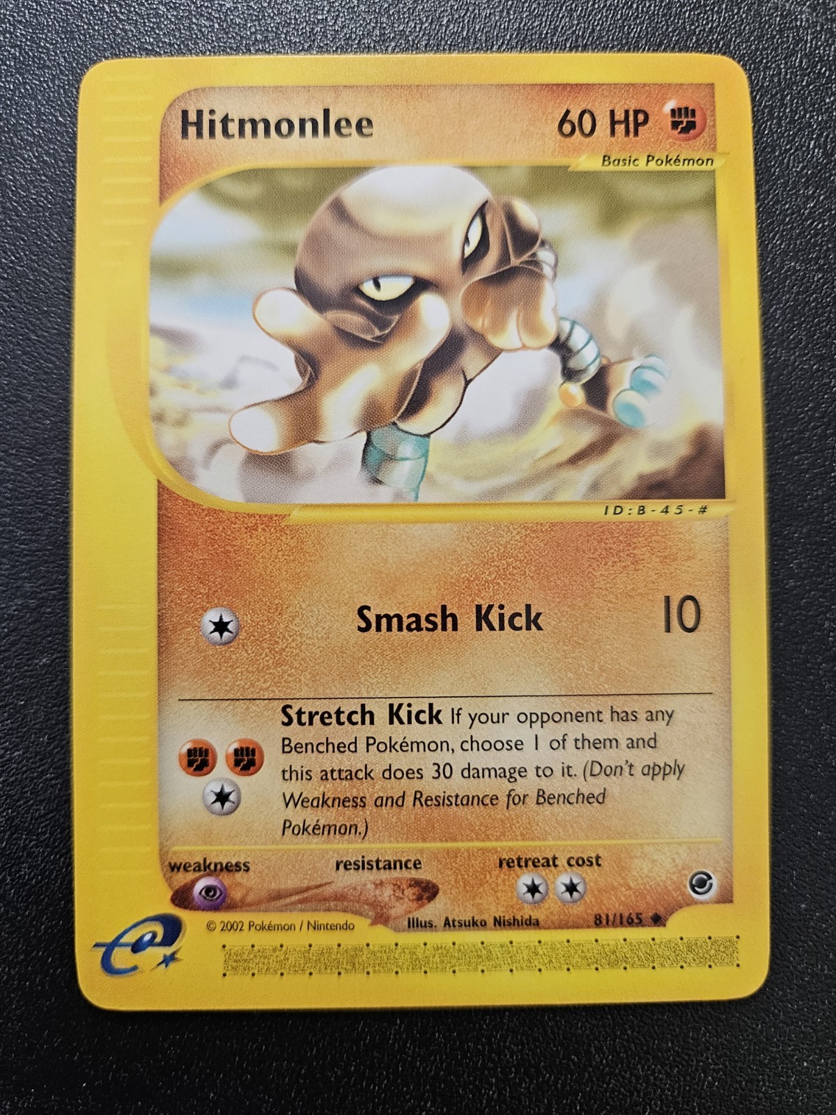 Pokemon Expedition Hitmonlee 81/165 NEAR MINT