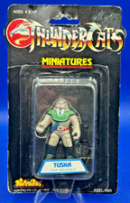 AF3 Thundercats Miniatures Tuska Moc Carded Litardi 1985 Vintage Figure 1986