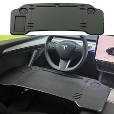 Foldable Car Desk for Tesla Model Y Model 3 Car Food Tray  Car Desk for Lapt...