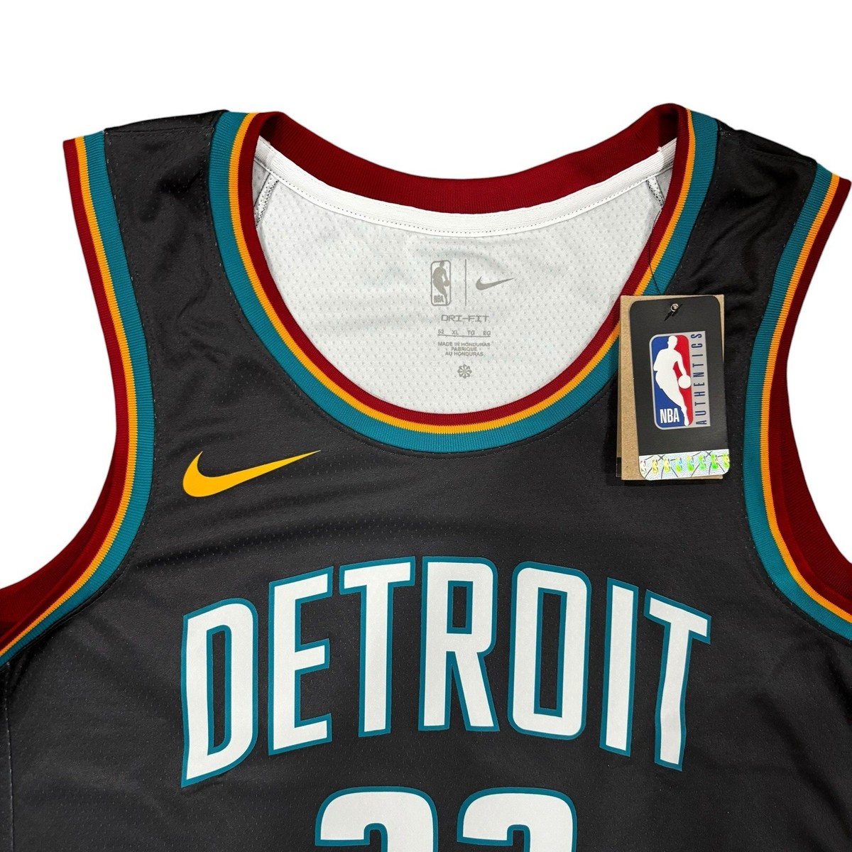 Nike Jaden Ivey Detroit Pistons '25/26 City Basketball Jersey, Sze