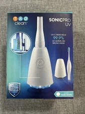 TAO Clean Sonic Pro UV Rechargeable Toothbrush Sanitizing Station Base Whitening