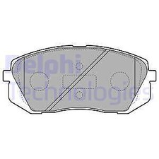 LP2050 DELPHI Brake Pad Set, disc brake for HYUNDAI,HYUNDAI (BEIJING),KIA,KIA (D
