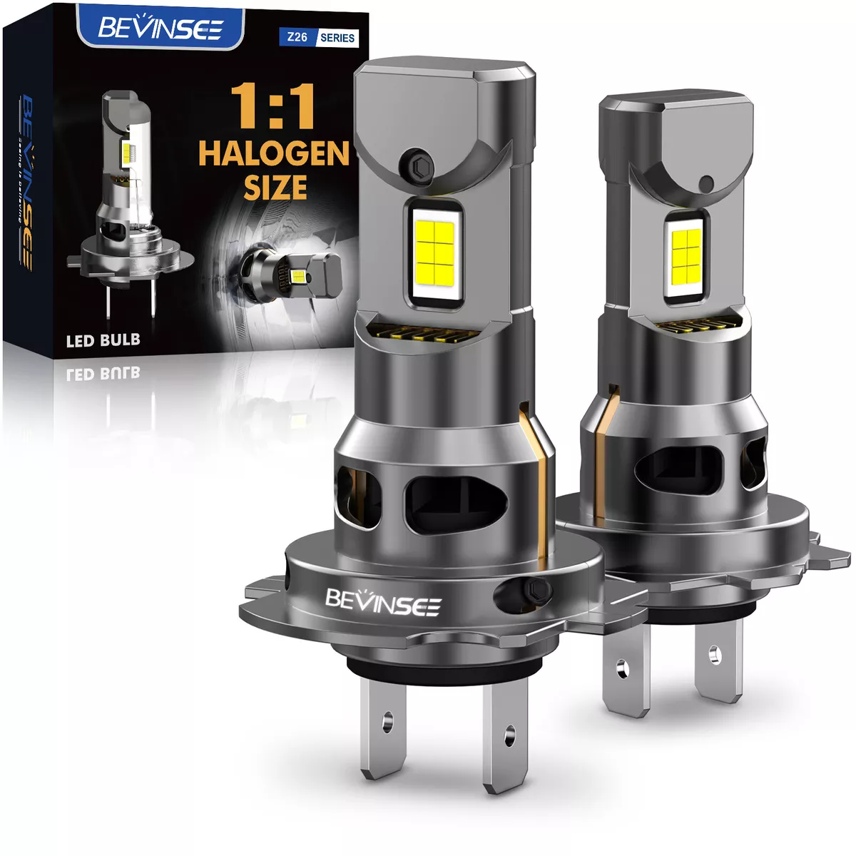 Super bright h7 cheap led headlight bulb