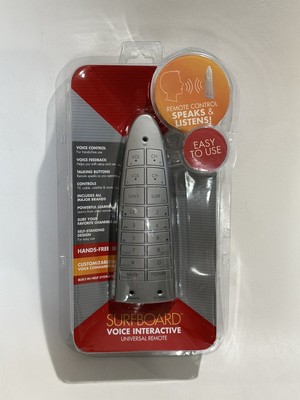 Surfboard Voice Interactive Universal Remote Control TV CABLE SATELLITE & MORE