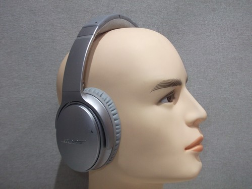 Bose QC35 QuietComfort Noise Cancelling Bluetooth Wireless Headphones Silver - Picture 2 of 17