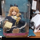 SCAREY HAUNTED Gift Gallery Animated Wind-up Porcelain Doll Megan