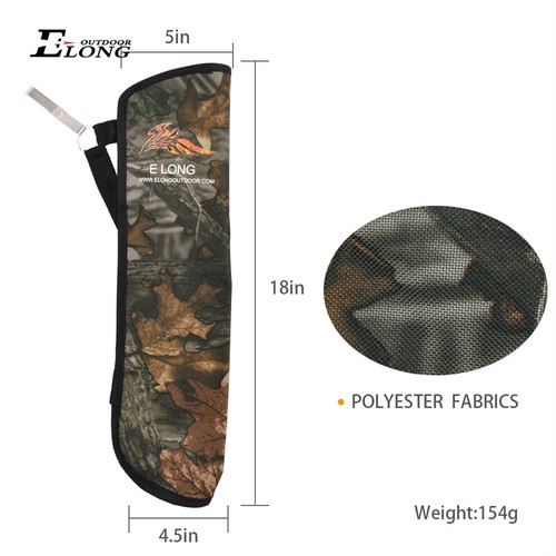 1X Quiver Bag Arrow Holder Easy Carry for Archery Hunting Shootng Outdoor Sport - Picture 5 of 5