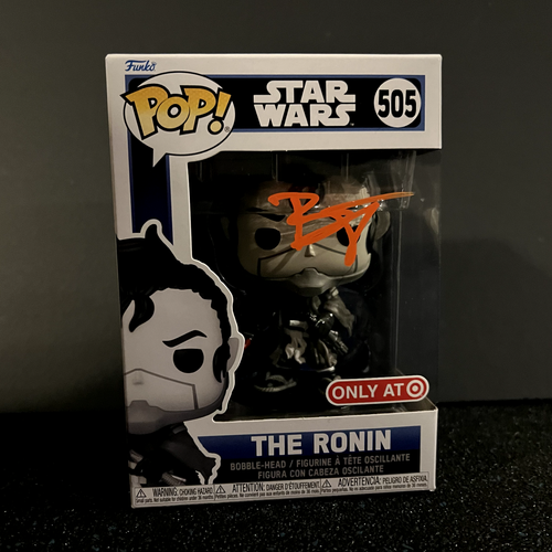 Brian Tee Signed The Ronin Funko Pop w/ Proof (#505 Star Wars Visions Autograph) - Picture 8 of 24
