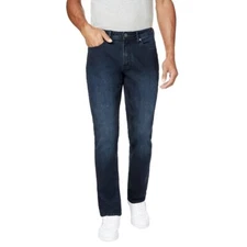 Buffalo David Bitton Mens Slim Straight Blue , Dark blue