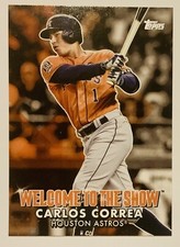 2022 Topps Series 1 Baseball Welcome to the Show Carlos Correa Houston Astros