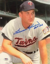 Harmon Killebrew HOF 84 Twins Signed 8x10 Photo Autograph PSA/DNA AO75037