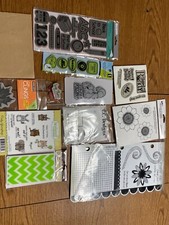 125  Stamps  Dies for Crafting /Stamping 90 are NEW Misc -Assortment