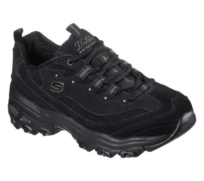 Skechers D'Lites - Play On Damen Sneaker Turnschuhe 11949 (Schwarz-BBK)