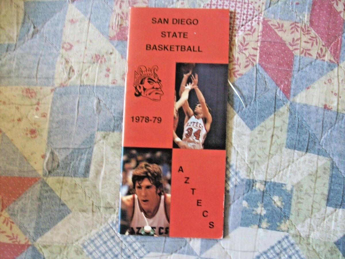 1978-79 SAN DIEGO STATE BASKETBALL MEDIA GUIDE Yearbook 1979 TONY
