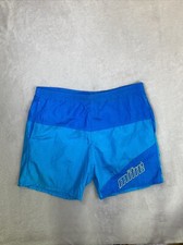 Vintage 90s Mitre Soccer Shorts Sz. Large 100 Nylon Drawstring Embroidered USA