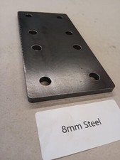 Premium Flat Bracket 8mm Thick Steel Joining Plate Brackets for Timber Pergola