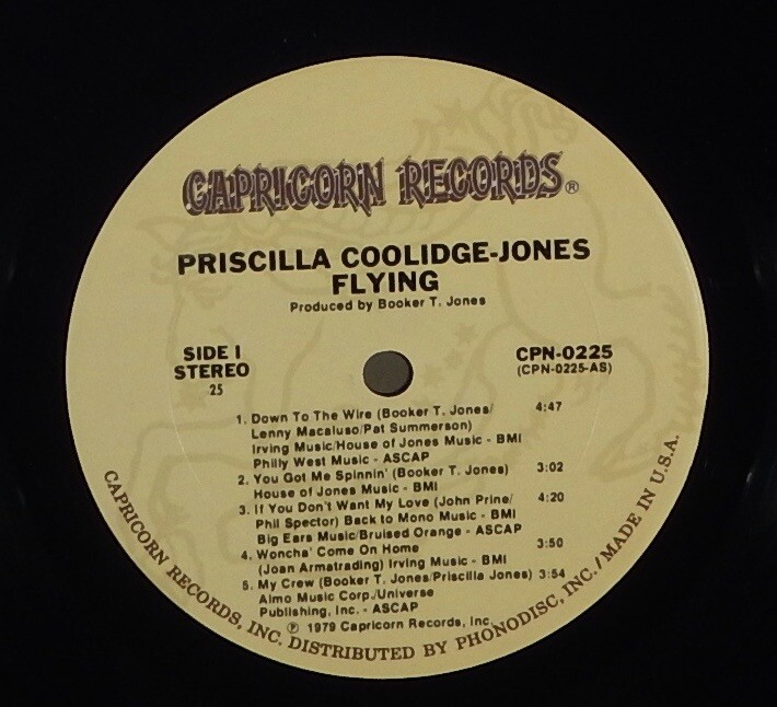 PRISCILLA COOLIDGE-JONES Flying | eBay