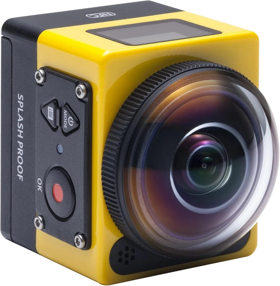 Cámara de acción Kodak SP360-YL5 360 grados (amarilla) Foto 3 de 4