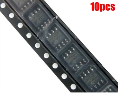 10Pcs Low-Power SOP-8 Op Amp MCP6002T-I/SN MCP6002 New Ic xp