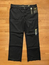 Lee Women's Regular Fit Trouser 16 Medium Black Flex Motion NWT 808