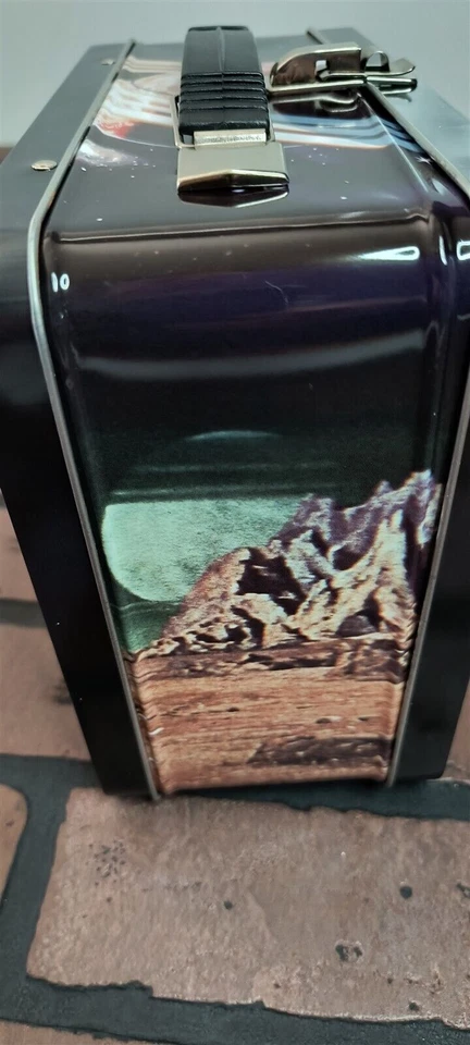 Forbidden Planet Retro Sci Fi Tin Lunch Box Collectible - Image 3 of 4