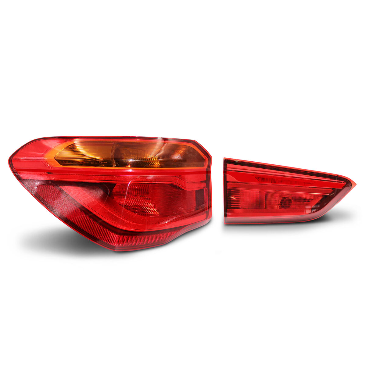 Rückleuchten Folie Set Rot Zubehör Tuning Fahrzeug Aufkleber SUV C065