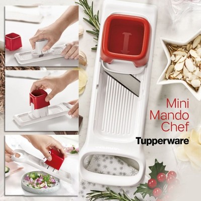 Tupperware Mexico Mini Mando Chef Jr. Food Slicer NEW in Box