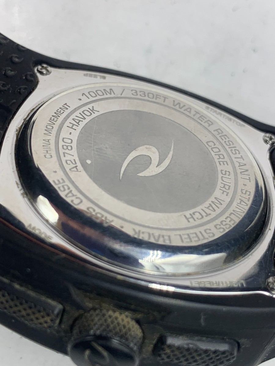 RIPCURL リップカール HAVOK A2780 腕時計 デジアナ Rip Curl Watch A2780 Havok Core Surf Black Digital Analog working