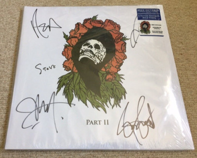 BLUE OCTOBER: SIGNED Spinning The Truth Around P2, Blue Vinyl: Sealed Perfect