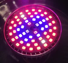 New 60 LED 120V LED Grow Light E26 for Plant Hydroponic Full Spectrum