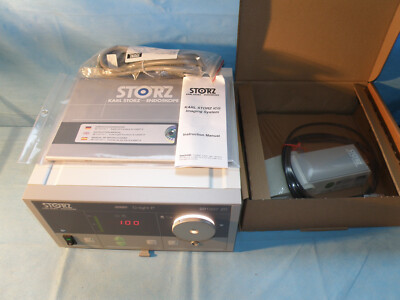 Storz 300 watt Xenon Light Source for Endoscopy, 0 hours, with footswitch, NEW!