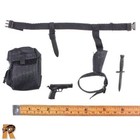 Lam HK Police - Belt w/ CZ Pistol & Knife - 1/6 Scale - Dragon Action Figures