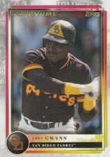 TONY GWYNN TOPPS AARON JUDGE X CALIFORNIA LOVE BASE PADRES HOF #61 2022 22