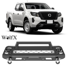 Steel Front Bumper For 2022-2024 Nissan Frontier Wbull Bard-ringspod Lights