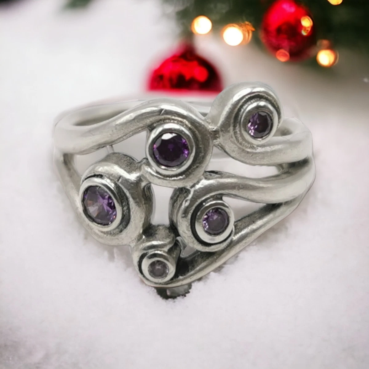 Pandora ocean wave ring deals