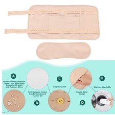 Castor Oil Pack Wrap, Double Layers Reusable Organic Castor Oil Packs Kit with A