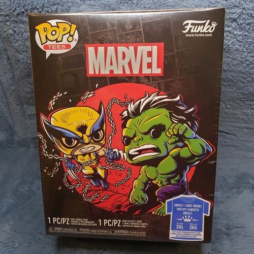 Funko Pop Tee Wolverine Hulk XXL Shirt 