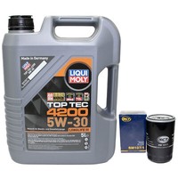 MotoröL Set 5W-30 5 Liter + ÖLfilter SM 107/1 FüR Opel Frontera A Sport