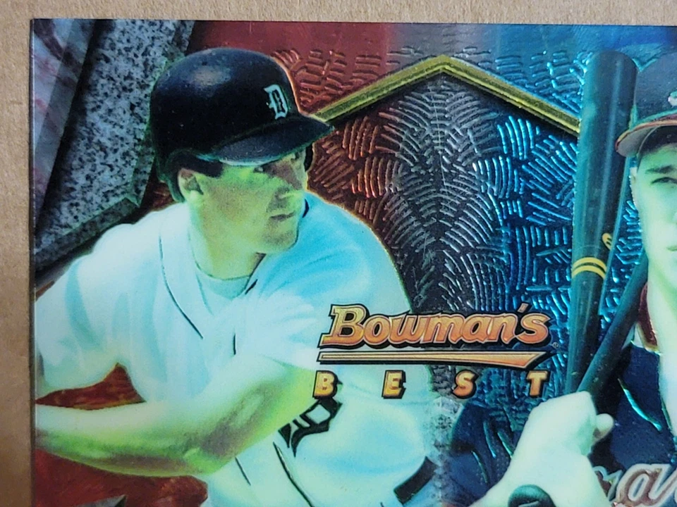 1994 Bowman's Best Chipper Jones & Travis Fryman #108 Mirror Image — 第 2/4 张图片
