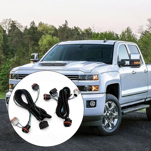 Fit For 2007-2014 Chevy GMC Pickup Truck Tail Light Lamp Wiring Harness LH & RH - Picture 4 of 13