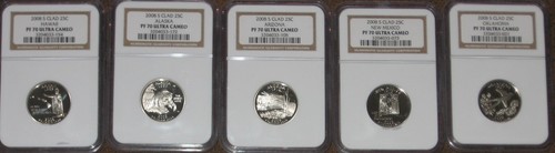 1999 - 2008 S Proof 50 coins State Quarter Set NGC Grade PF 70 UCAM Lot Delaware - Picture 4 of 17