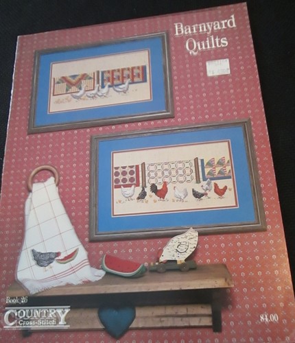 11 COUNTED CROSS STITCH PATTERN BOOKS BIRDS-CHICKENS-PIGS-CATS-BEARS-COWS - Picture 6 of 13