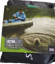 Frogg Toggs Ultra Lite Rain Suit Youth Small 4-6 Black-Brand New-SHIP N 24 HRS
